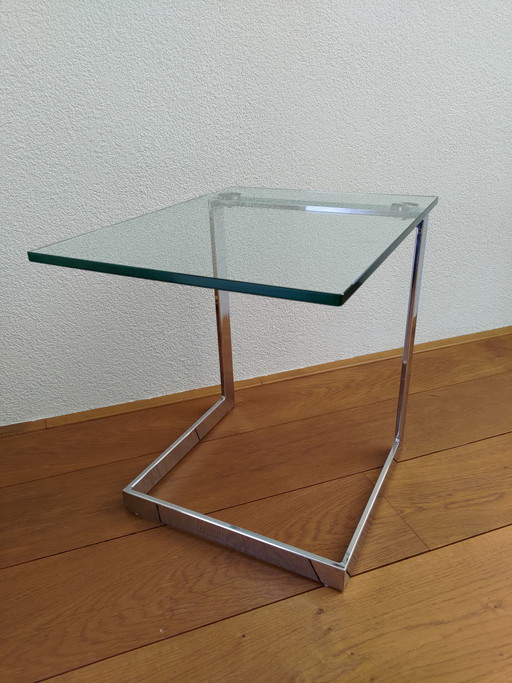 Gebra Beistelltisch aus Glas