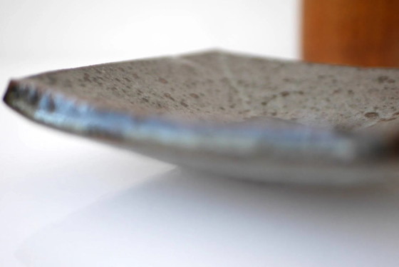 Image 1 of Mid-century modern pottery dish by Janet Leach, England