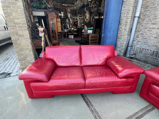 Divano Natuzzi. Vera pelle. – Divani 3 posti, Leather (photo 8 of 9)