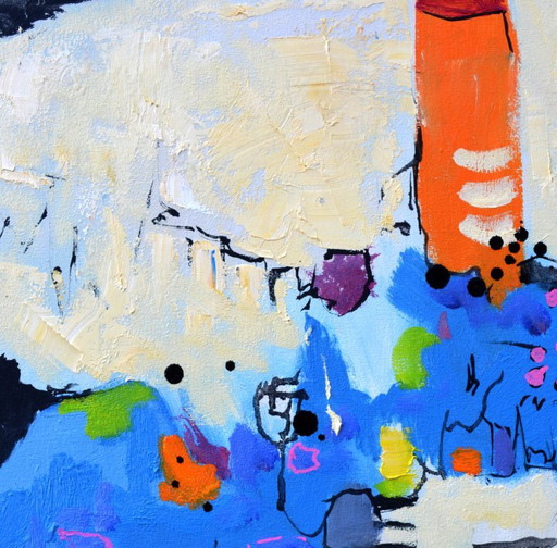 Citylights – schilderijen tekeningen, Canvas (photo 2 of 5)