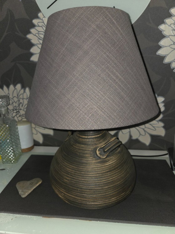 Image 1 of Vintige Tischlampe Keramik 1960er