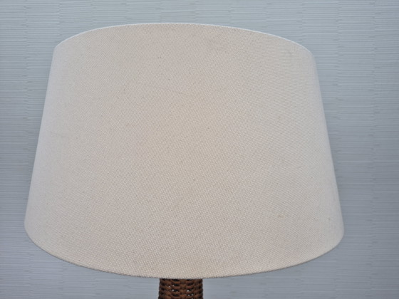 Vintage Staande Lamp Rotan. Vloerlamp Riet. – Vloerlampen, Wicker, Textile (photo 10 of 15)