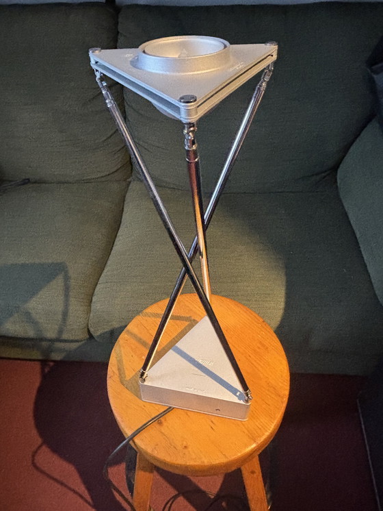 Image 1 of Kandido ceiling lamp - F. A. Porsche for Lucitalia - silver gray - rare