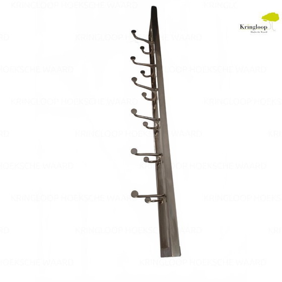 Image 1 of Franse Art Deco kapstok of kapstok met draaibare haken