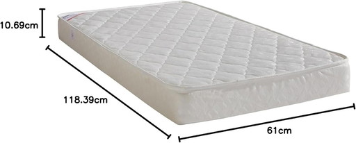 P'tit Lit - Polyuréthane Matelas Bébé Indispensable - 60x120 cm - Climatisé : 1 face Été / 1 face Hiver - Oeko Tex - Fabrication