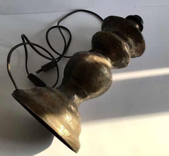 Image 1 of Base per lampada in bronzo vintage