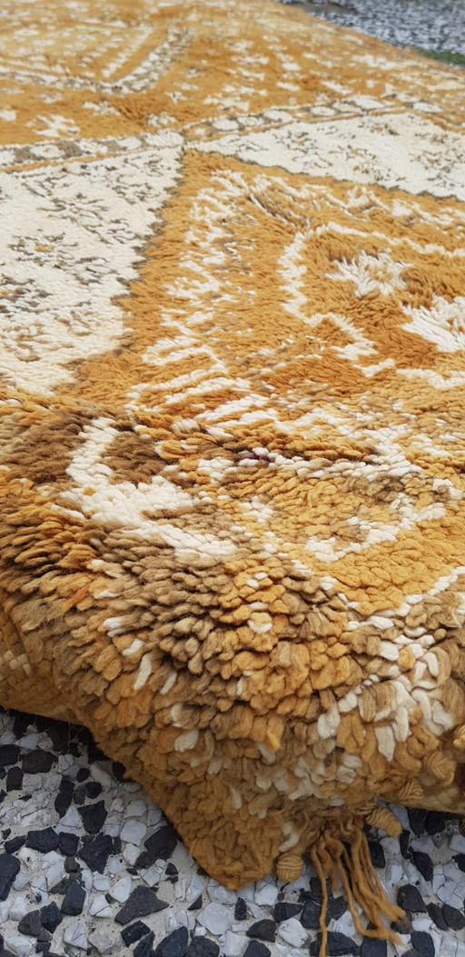 Handgeknoopt Berber kleed wol 276x154cm