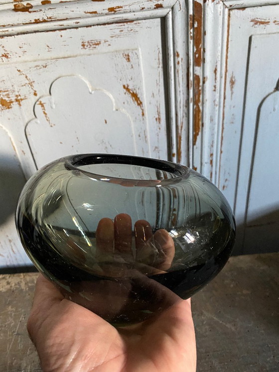 Danish Holmegaard Blown Glass Vase (photo 3 of 9)