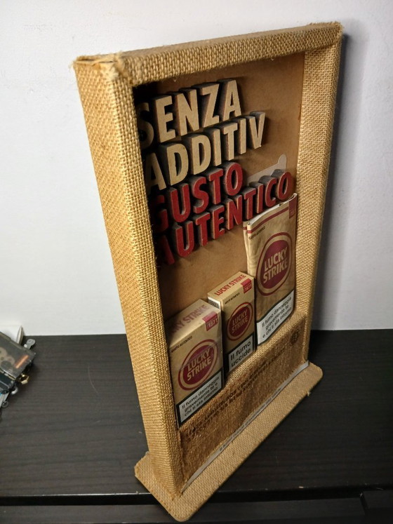 Image 1 of Vintage Lucky Strike verzamelreclamedisplay