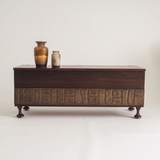 Image 1 of Italian Brutalist Chest by SANTAMBROGIO & DE BERTI