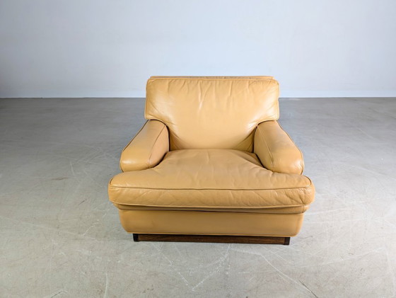 Image 1 of Originele Midcentury fauteuil Arne Norell fauteuil Mexico leer2