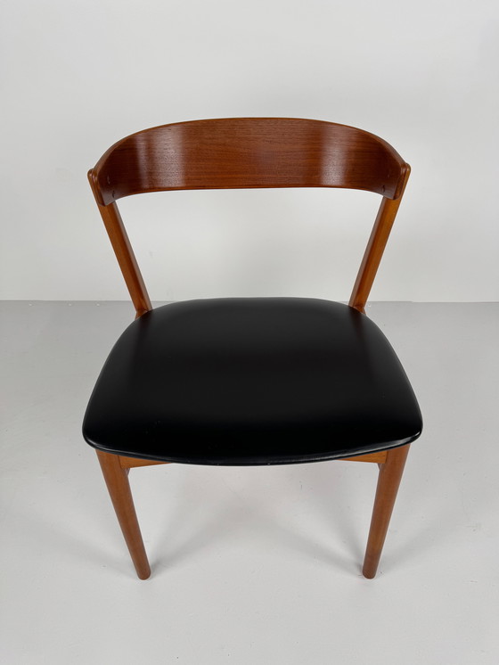 Image 1 of Set van 6 Farstrup model 206 eetkamerstoelen – Deens mid-century design