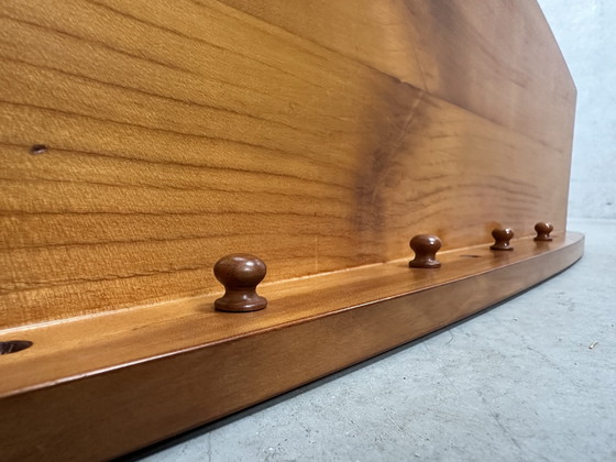 Image 1 of Vintage wall shelf with coat rack