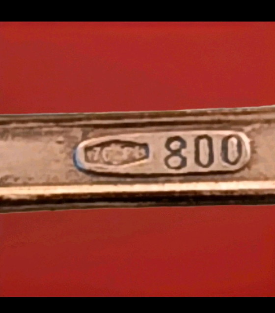 Image 1 of Vintage Silver Spoons - Hallmarked 800