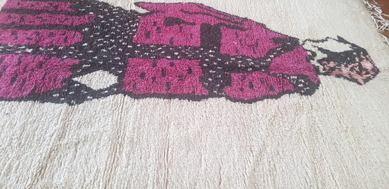 Image 1 of Handgeknoopt Berber kleed wol 262x158cm