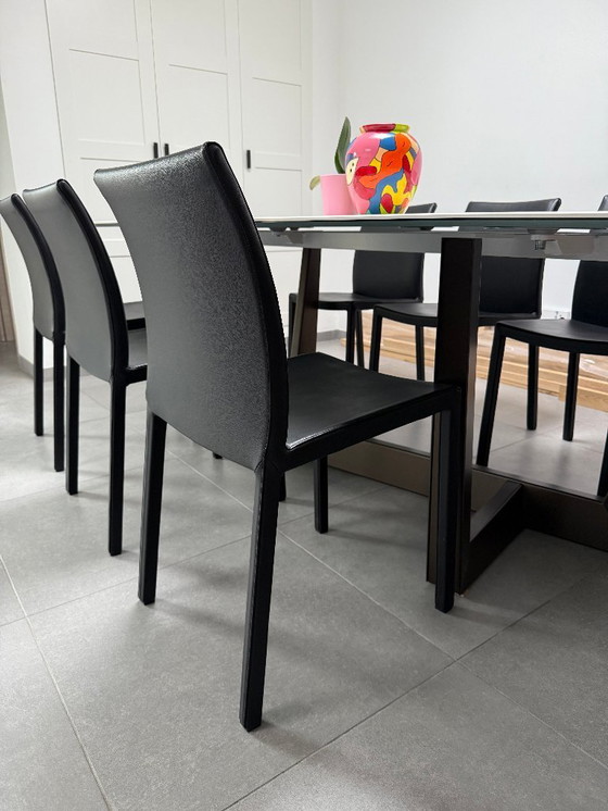 Image 1 of 6 sedie da pranzo di design Bonaldo Italia