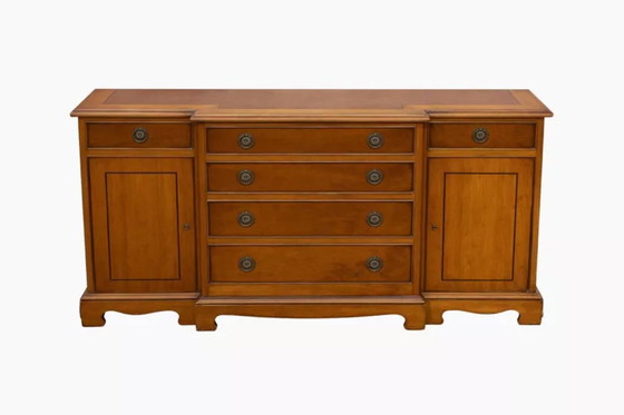 Image 1 of Small English Empire style sideboard/server/buffet