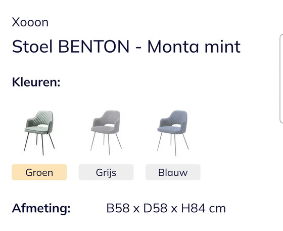 Image 1 of 6 sillas de Xooon