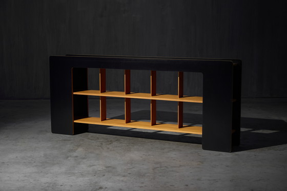 Image 1 of Libreria postmoderna di Roberto Pamio e Renato Toso per Stilwood, Italia, anni '70