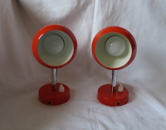 Image 1 of 2 lampade arancioni OMI