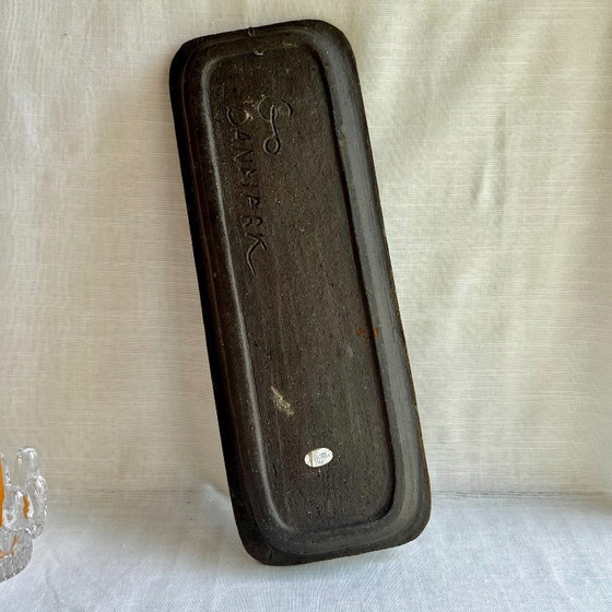 Image 1 of Dänische Wandtafel aus Keramik aus den 1950er Jahren von Herluf Gottschalk Olsen für Illum Bolighus