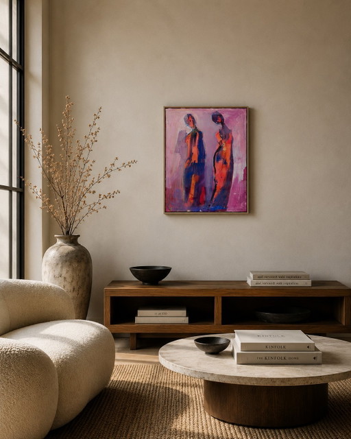Painting: the Space between us