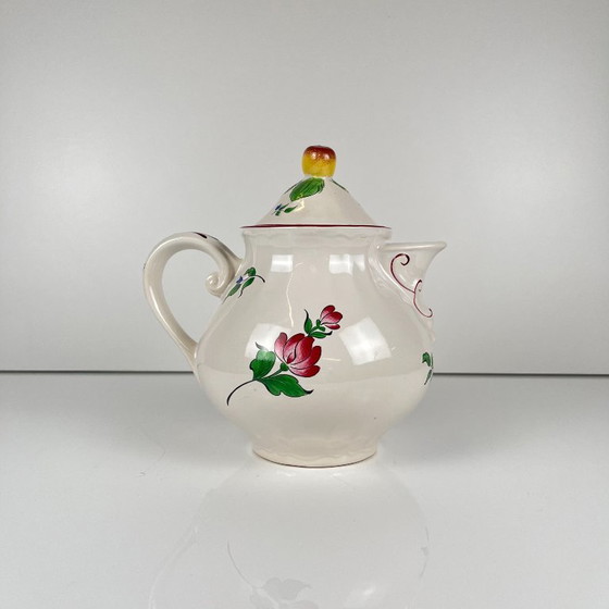 Tetera pequeña KG Lunéville, modelo "Réverbère", motivo tulipán – Accesorios de mesa, Ceramic (photo 7 of 9)