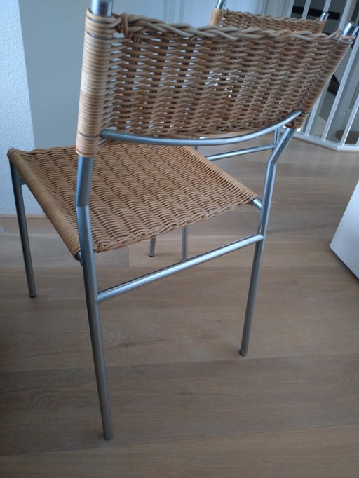 2x Vintage Design Esszimmerstuhl Martin Visser