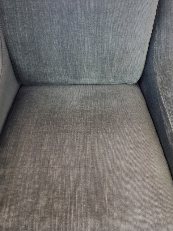 Image 1 of Bankstel in mid-century design uit de jaren 60/70 - Set van 3, groen