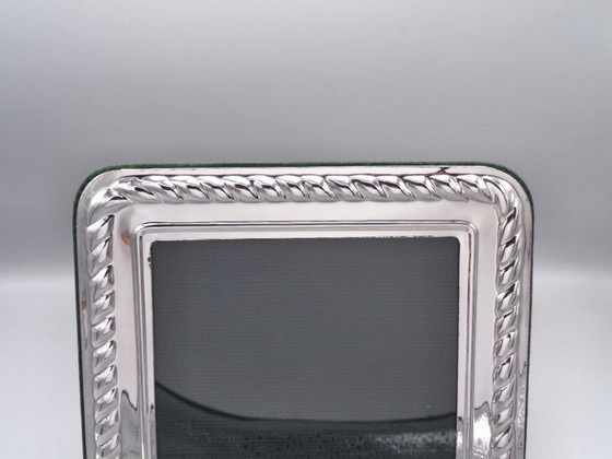 Image 1 of Handgegraveerd, verzilverd metalen frame, model San Marco, 13x18 cm.