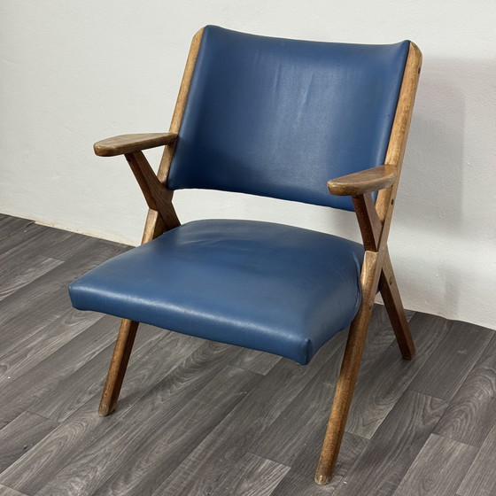 Image 1 of Fauteuil Dal Vera, design des années 1960, antiquités modernes