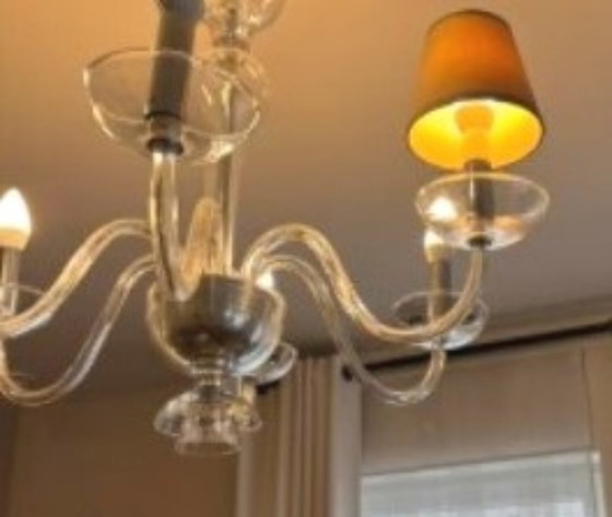 Image 1 of Lampadario in stile Art Déco di Murano