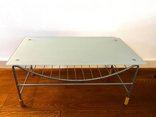 Table basse Leolux Volare années 1980, Jan Armgardt