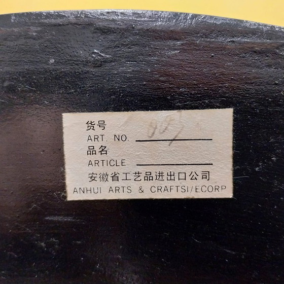 Image 1 of Oriental Jewelry Box of High Quality Wood - Unique Handcrafted Masterpiece, Hand Painted with Drawers, Built-in Mirror Julklapp,