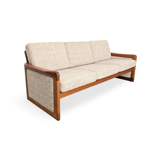 Image 1 of Divano originale di metà secolo Dyrlund, divano vintage, design danese, teak
