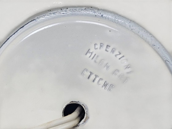 Image 1 of Creazioni Milan Art Ottone -  Murano - tafellamp - Italie - 3e kwart 20e eeuw