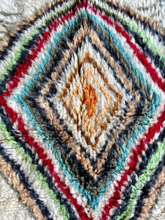 Image 1 of Tappeto berbero marocchino in lana colorata, 300x200 cm