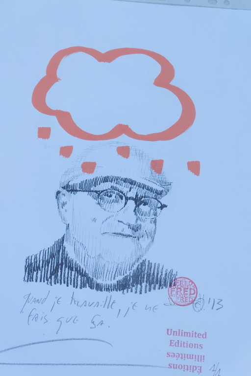 David Hockney - Handsignierte digitale Lithografie 30 x 40 cm 1/1