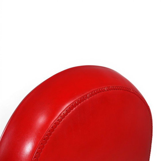Image 1 of Poltrona Frau Vanity Fair leren fauteuil van Renzo Frau, 1990