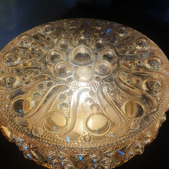 Image 1 of Applique/plafonnier vintage - Nacre - Glashütte Limbourg