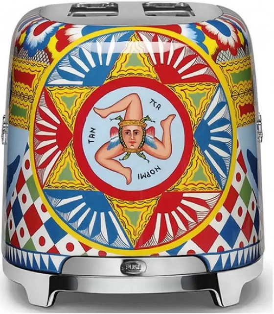 Image 1 of Smeg x Dolce & Gabbana "Sicily Is My Love" 4-Slice Toaster