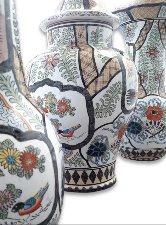 Image 1 of Antiek aardewerk kaststel Petrus Regout Maastricht 