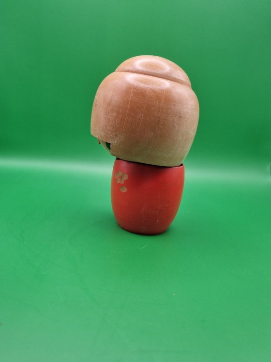 Cute signed Osanpo kokeshi – Decorative Objects, Wood (photo 4 of 6)