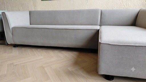Sofá esquinero Gelderland 4800 gris reacondicionado