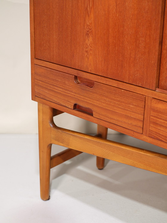 Image 1 of Highboard dresser Danish vintage teak wood