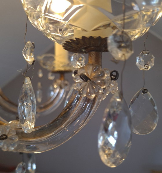 Image 1 of Lampadario di cristallo Maria Teresa a 5 bracci