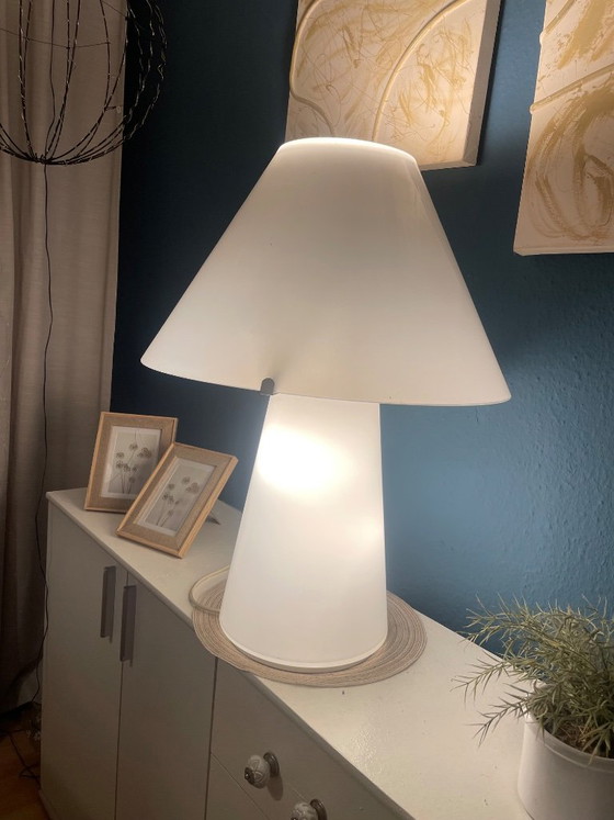 Grote Italiaanse mondgeblazen lamp uit de jaren 60-70. – Vloerlampen, Glass (photo 3 of 5)