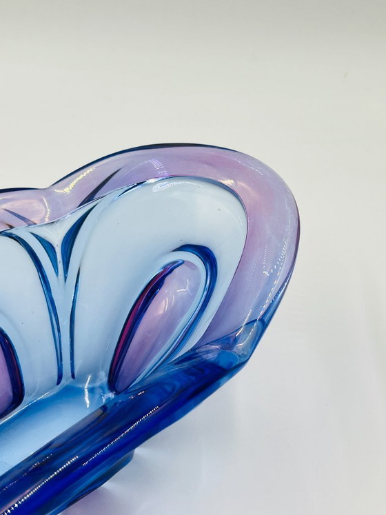 Image 1 of Taza de arte de cristal bohemio Chribska