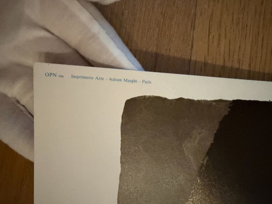 Image 1 of Joan Miró (1893-1983), Jardin de Sculptures Dunkerque, Imprimerie Arte-Adrien Maeght- Parijs, gedrukt in Frankrijk