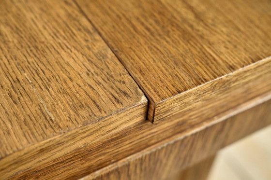 Image 1 of Extendable Oak Dining Table by Jitona, 1960s Czechoslovakia